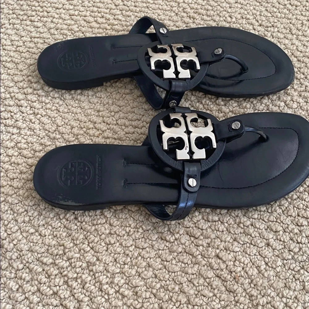 Tory Burch miller black sandal - Picture 3 of 4